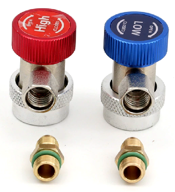Fluorine Charging Quick Coupler